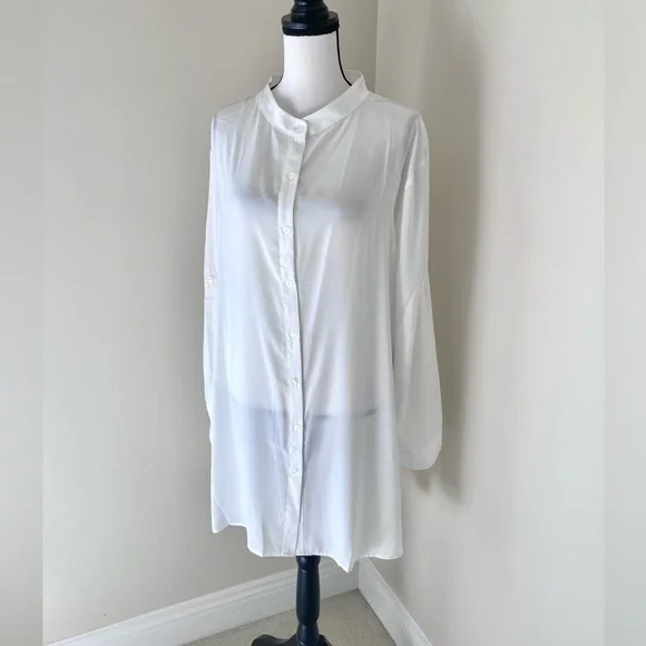 NWT Summersalt The Short Effortless Shirtdress Cover-Up Size 1X - Picture 7 of 12